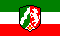 Flagge von Northrhine-Westphalia