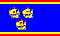 Flagge von Nordfriesland