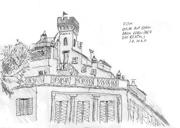 Rom, Dachwohnung