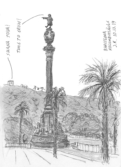 Barzelona, Kolumbusu monument