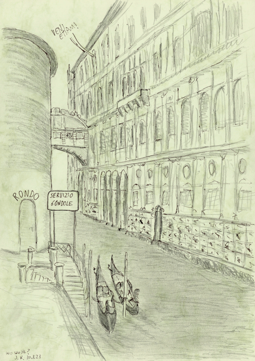 Venedig, Palazzo-Kanal