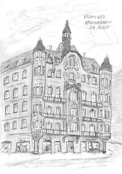 Katowice, 1900's architecture